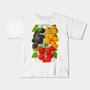 Finest Raspberries Ad Kids T-Shirt